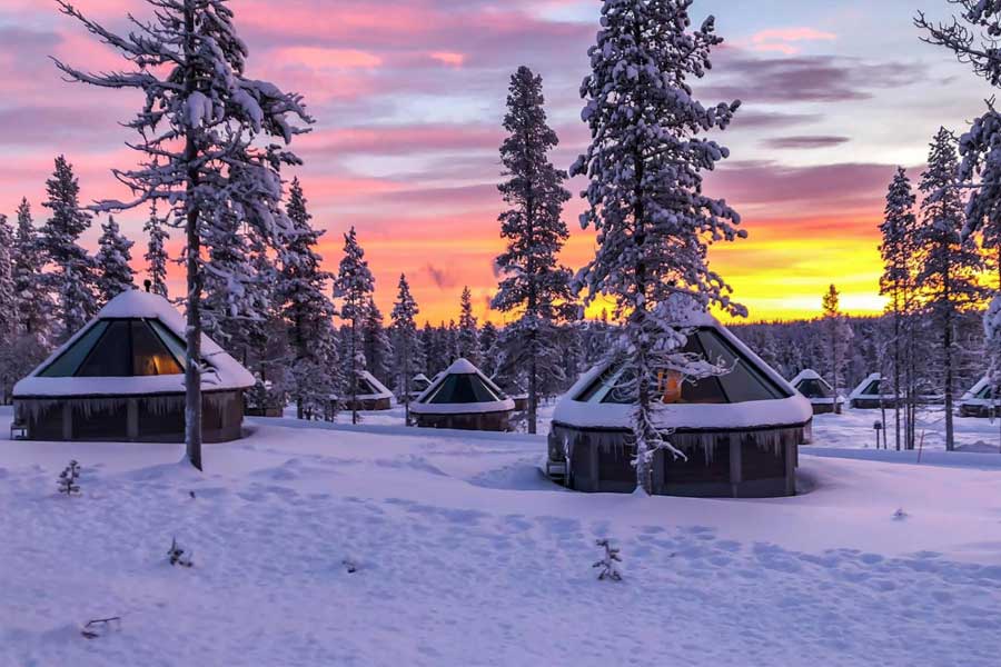 Northern Lights Village in Saariselkä