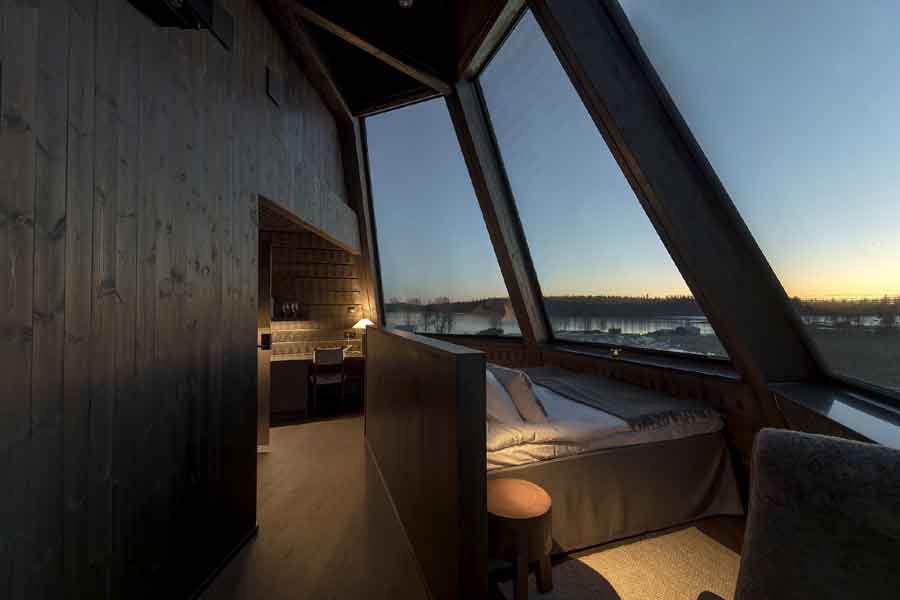 Uitzicht op de omgeving