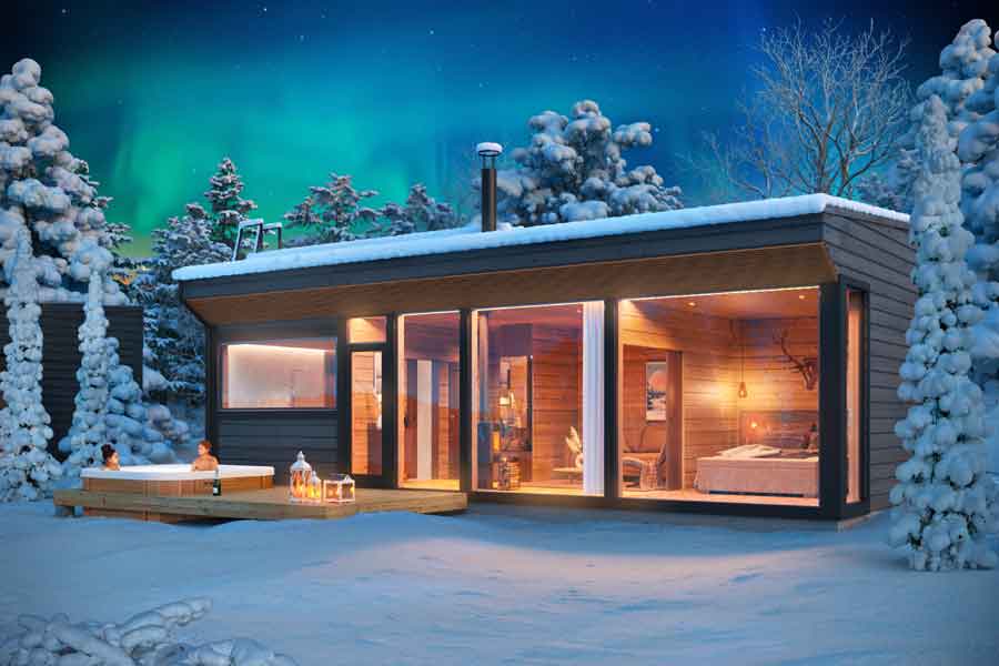 Arctic Sky Villa aanzicht