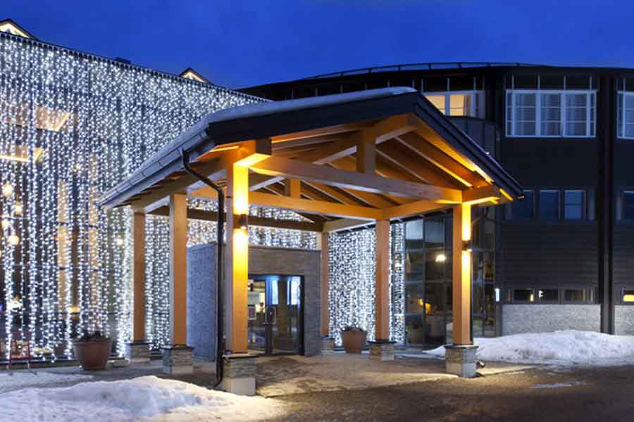 Holiday Club Kuusamon Tropiikki ingang met BBI Travel