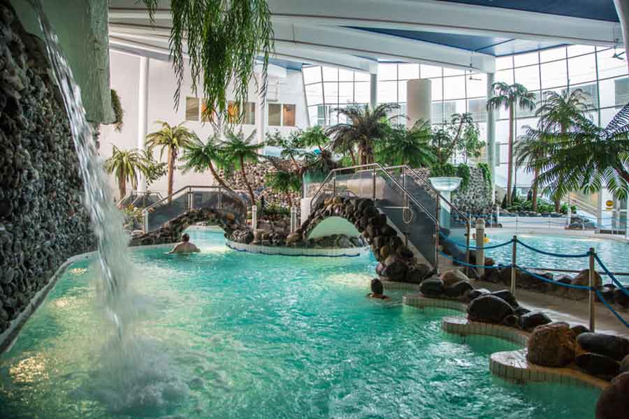 Waterval Spa in hotel Holiday Club KuusamonTropiikki met BBI Travel