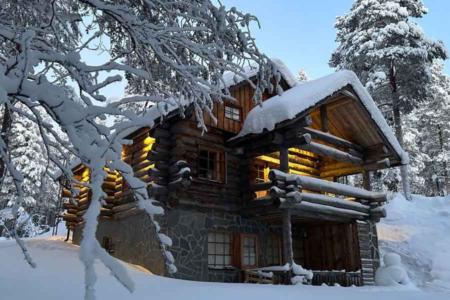 Voorzijde cabin