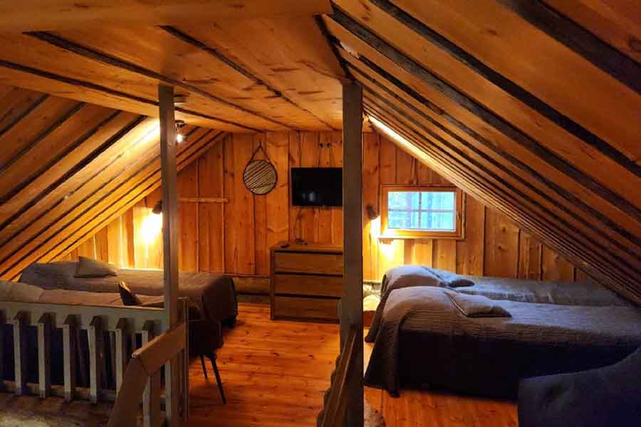 Bedden op de loft