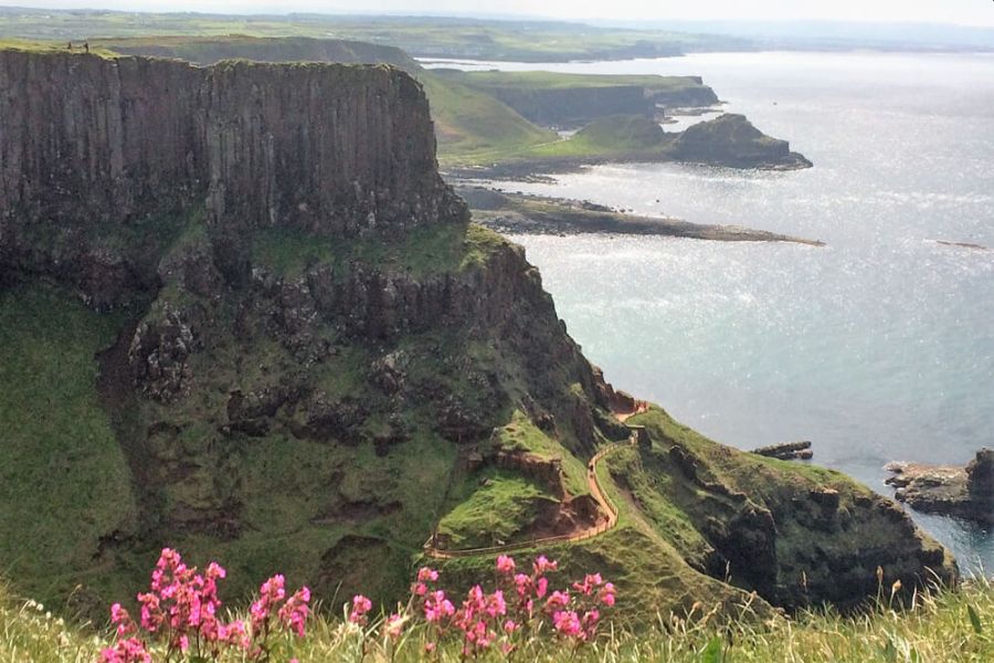 Giants Causeway Cliff Path wandeling
