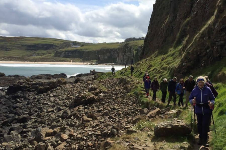 Giants Causeway Cliff Path wandeling