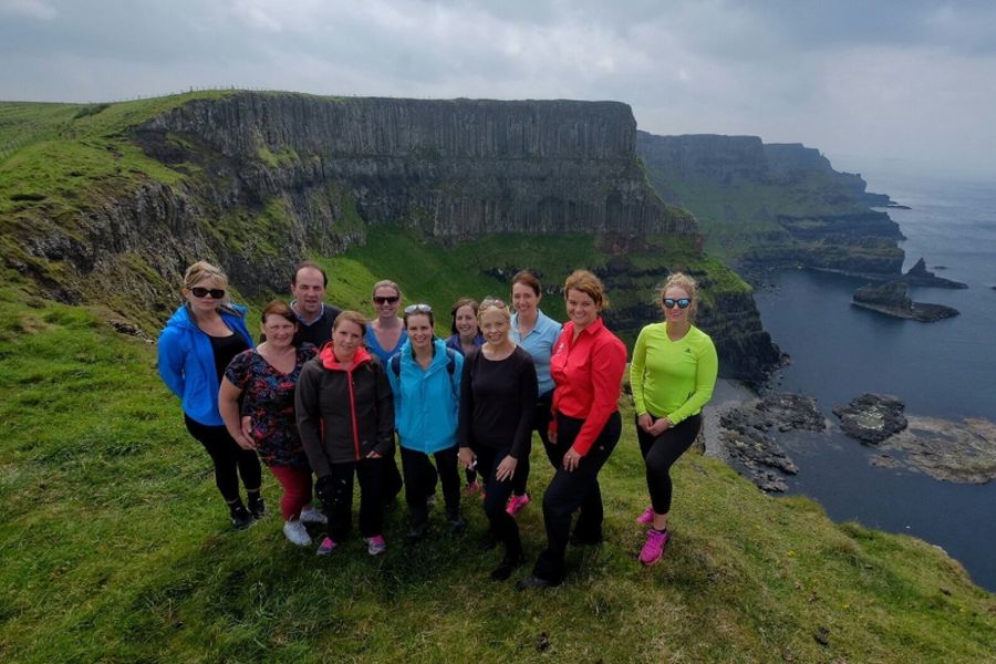 Giants Causeway Cliff Path wandeling
