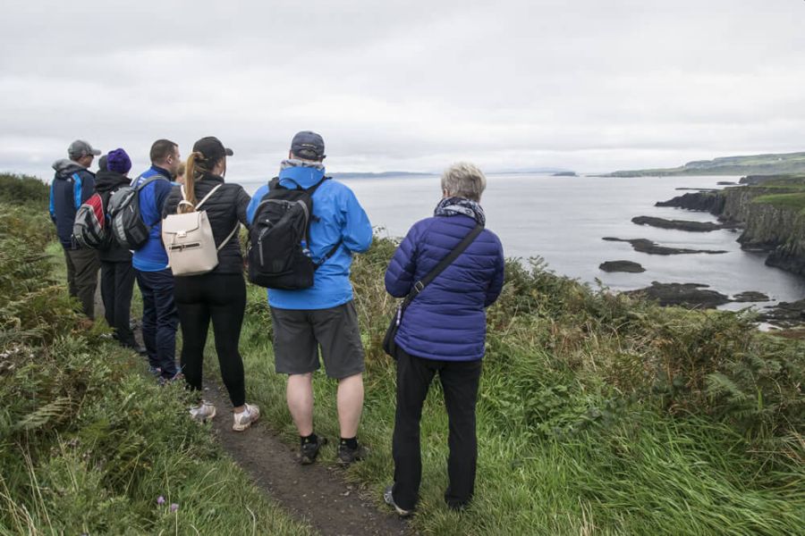 Giants Causeway Cliff Path wandeling