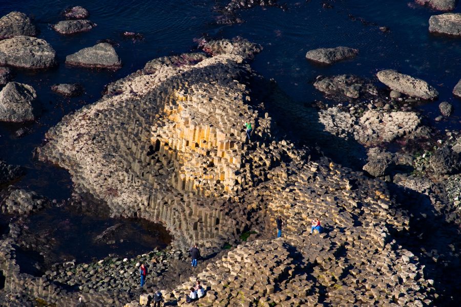 Giants Causeway Cliff Path wandeling