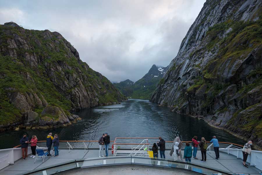 Hurtigruten reis Kirkenes - Bergen met BBI Travel