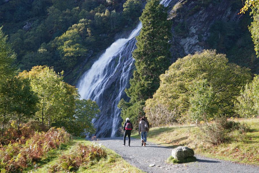 Powerscourt Waterfall romantisch weekend Wicklow Mountains