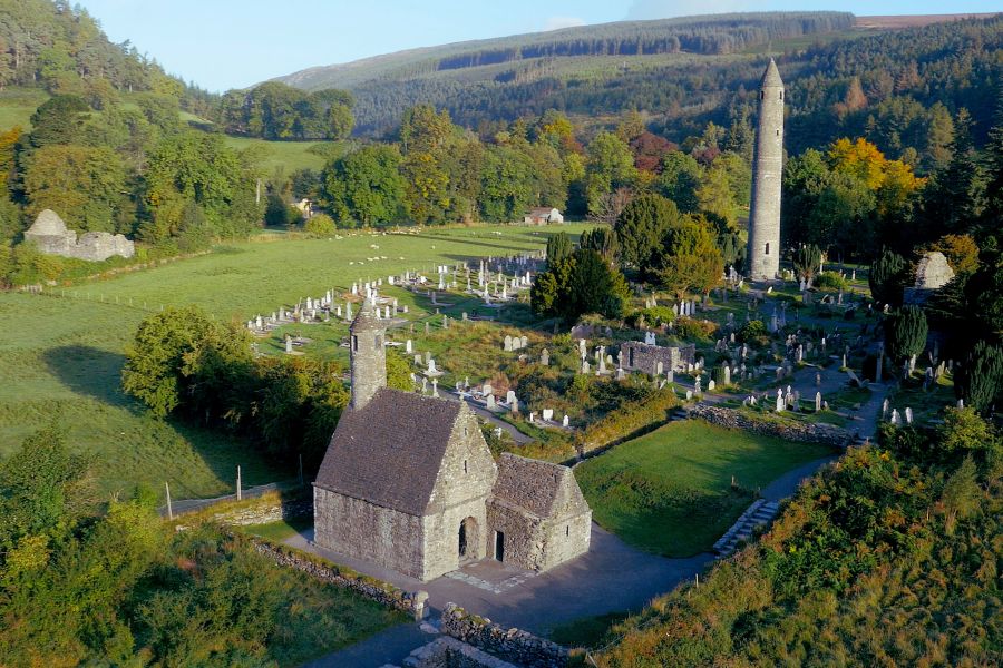 Glendalough autorondreis Ierland B&B’s