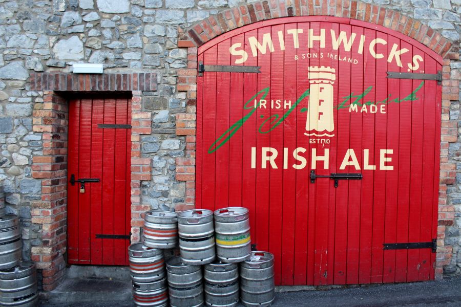Kilkenny Smithwicks Brewery autorondreis Ierland B&B’s