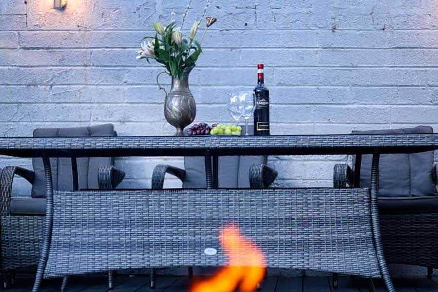Terras 7-kamer cottage, Ryans Retreats