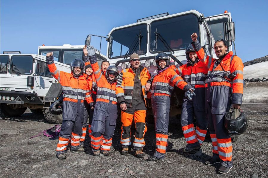 Sneeuwscootertocht Myrdalsjokull Gletsjer