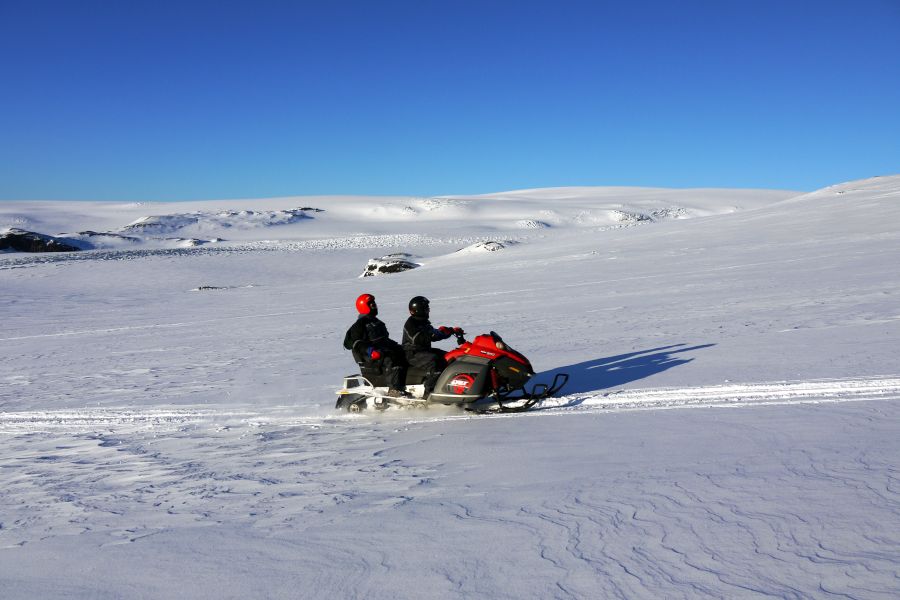 Sneeuwscootertocht Myrdalsjokull Gletsjer