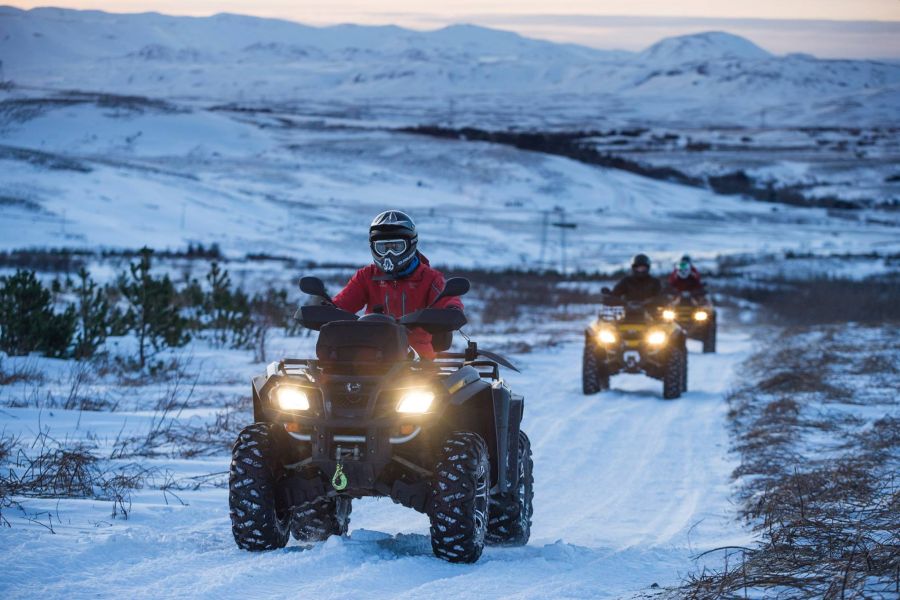 ATV quad biking IJsland
