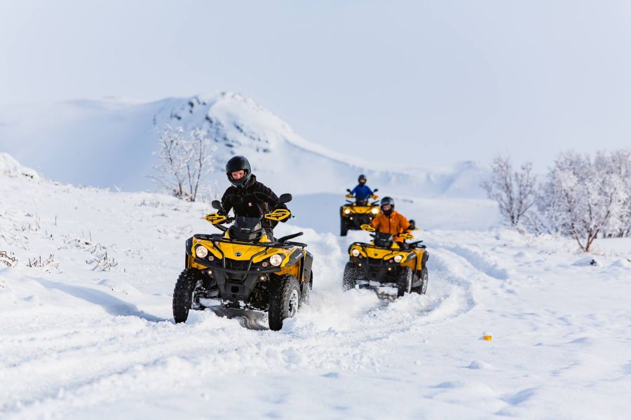 ATV quad biking IJsland