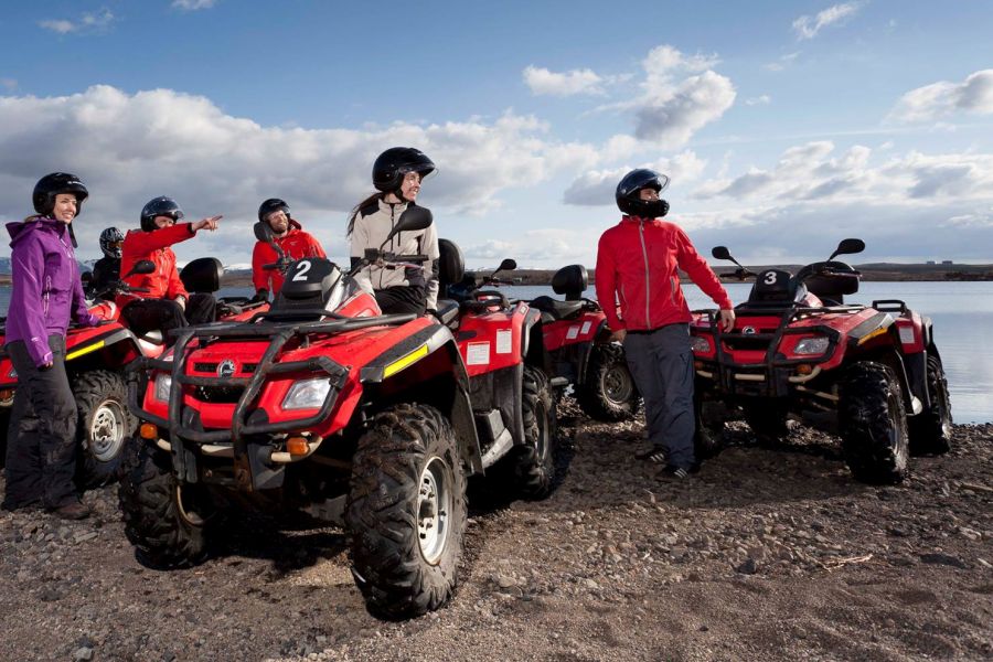 ATV quad biking IJsland