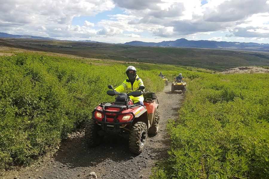 ATV quad biking IJsland