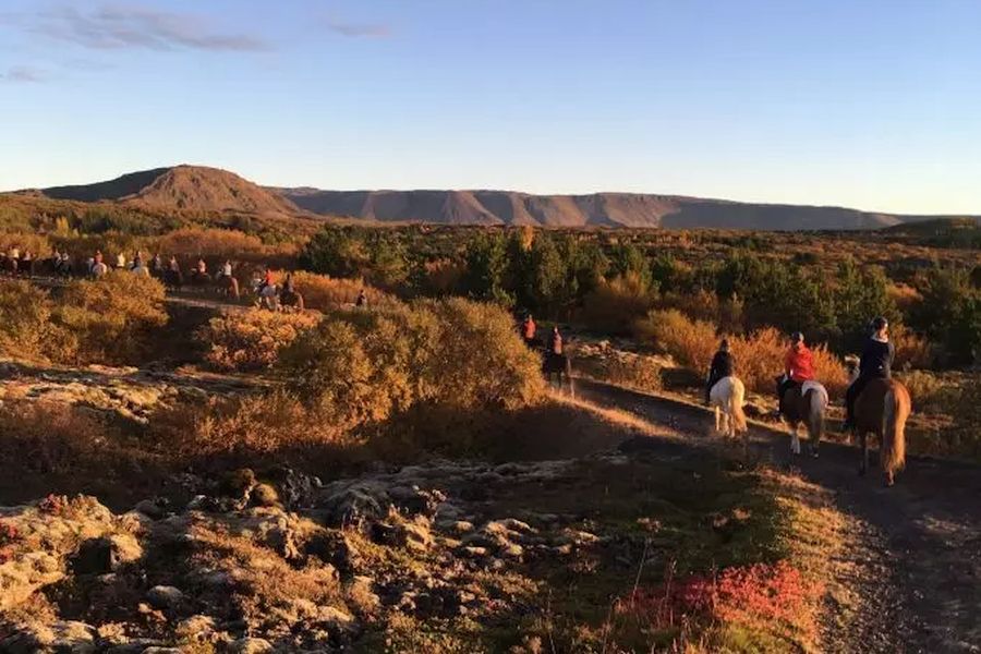 Paardrijden Lava Tour