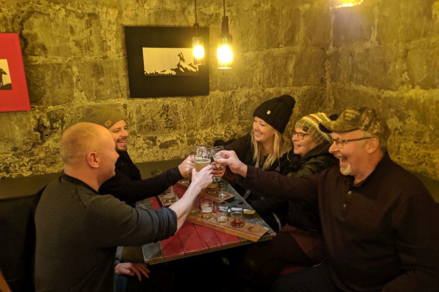 Bier proeven in Reykjavik