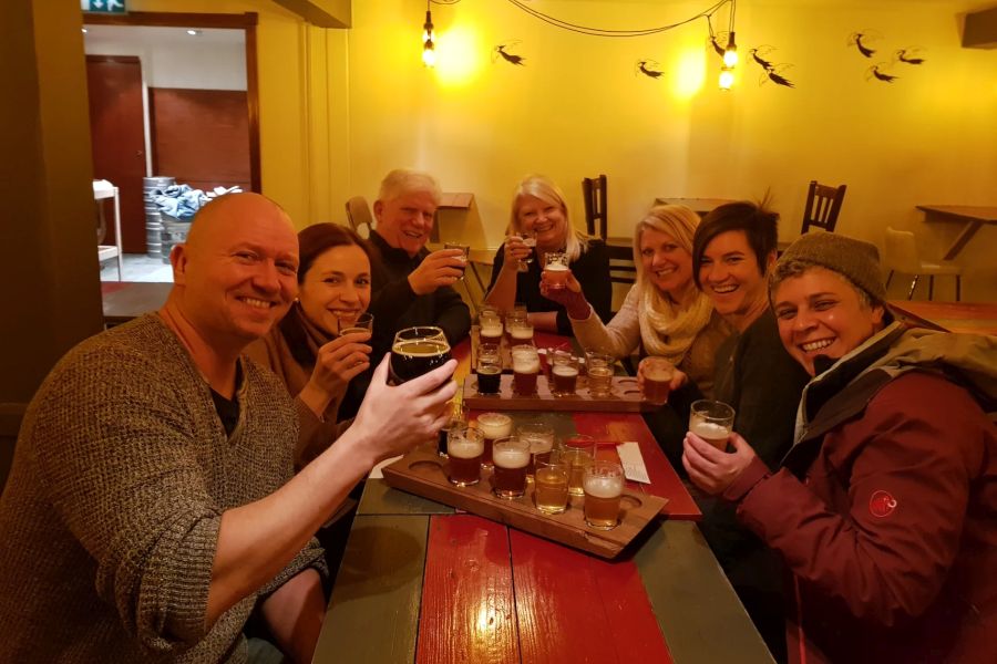 Bier proeven in Reykjavik