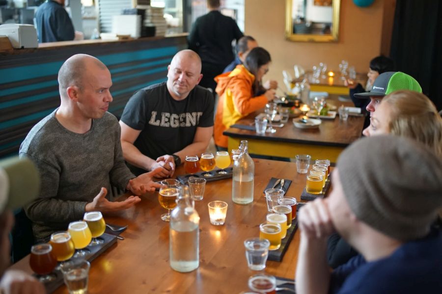 Bier proeven in Reykjavik