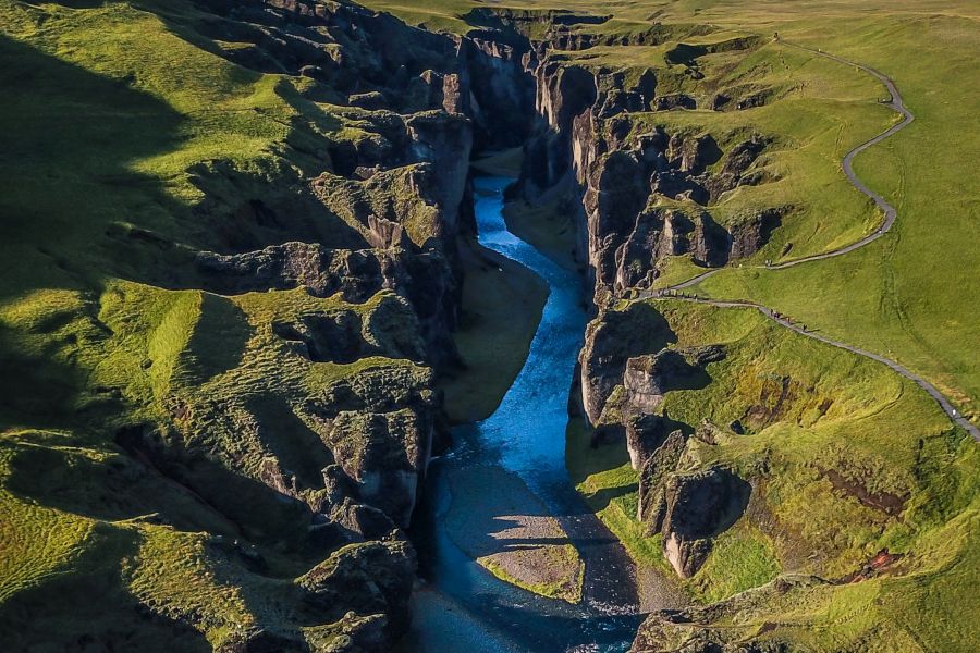 Fjadrargljufur IJsland