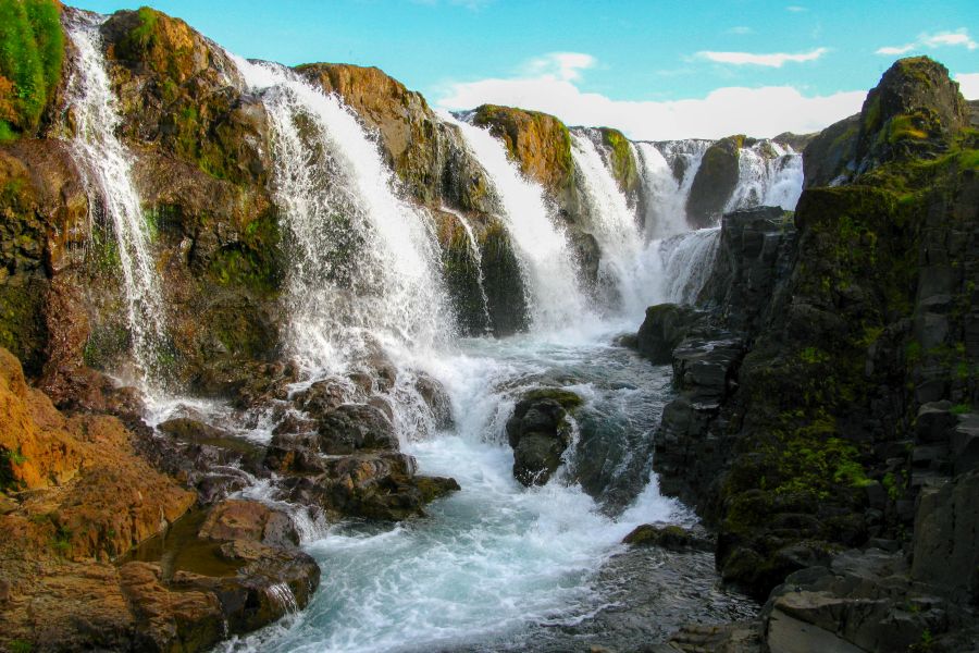 Kolugljufur waterval IJsland