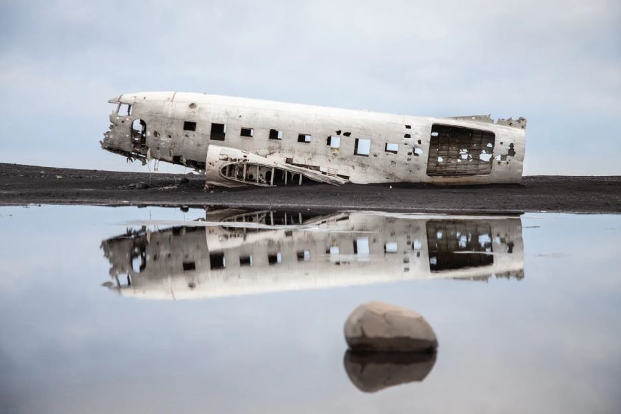 Plane wreck Solheimasandur
