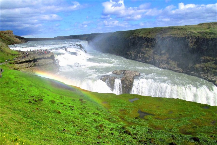 Gullfoss waterval IJsland