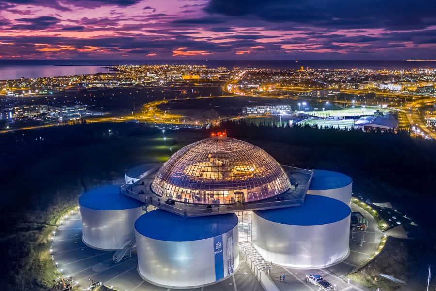 Reykjavik, Perlan Autorondreis IJsland