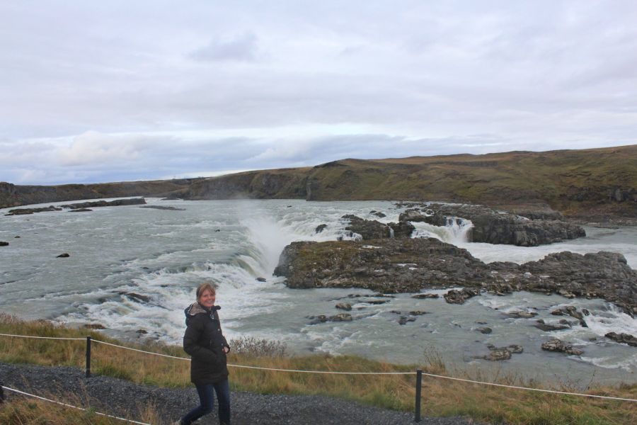 Urridafoss Autorondreis IJsland
