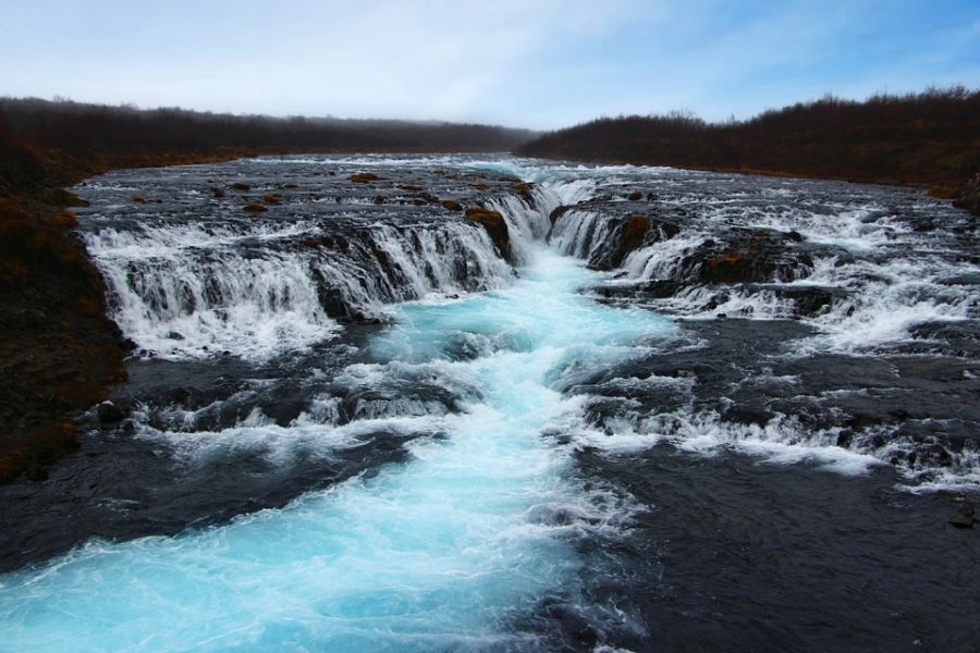 Bruarfoss waterval IJsland