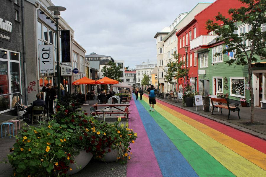 Reykjavik Laugavegur IJsland
