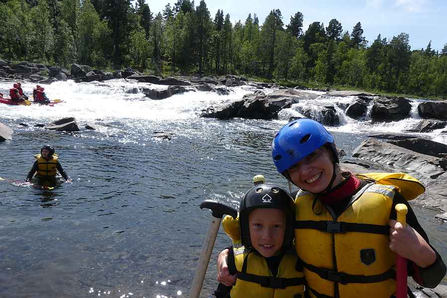 Rafting op Numedalslågen Geilo