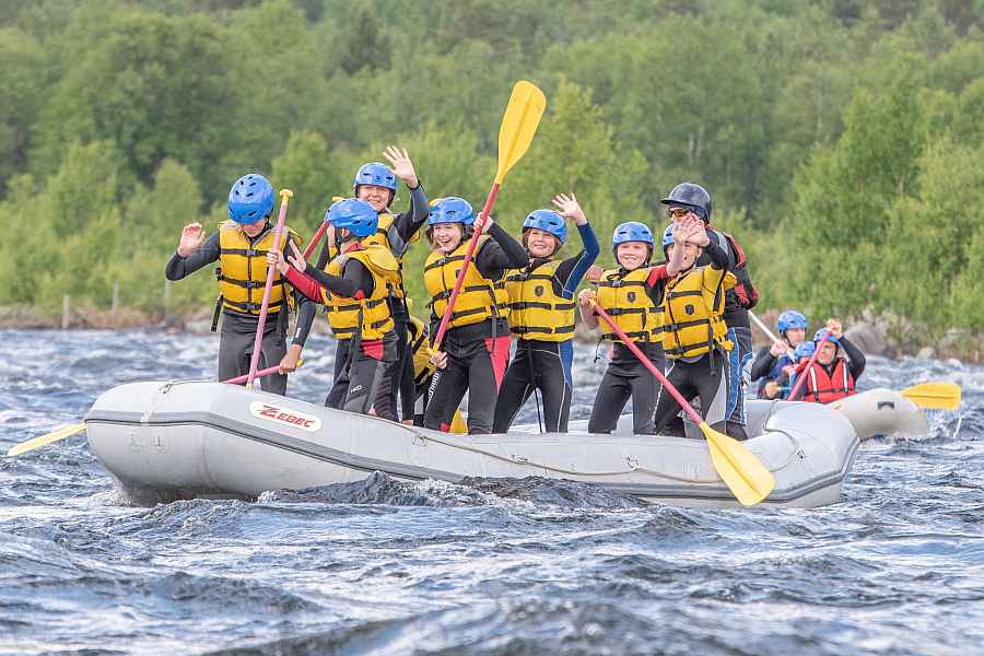 Rafting op Numedalslågen Geilo