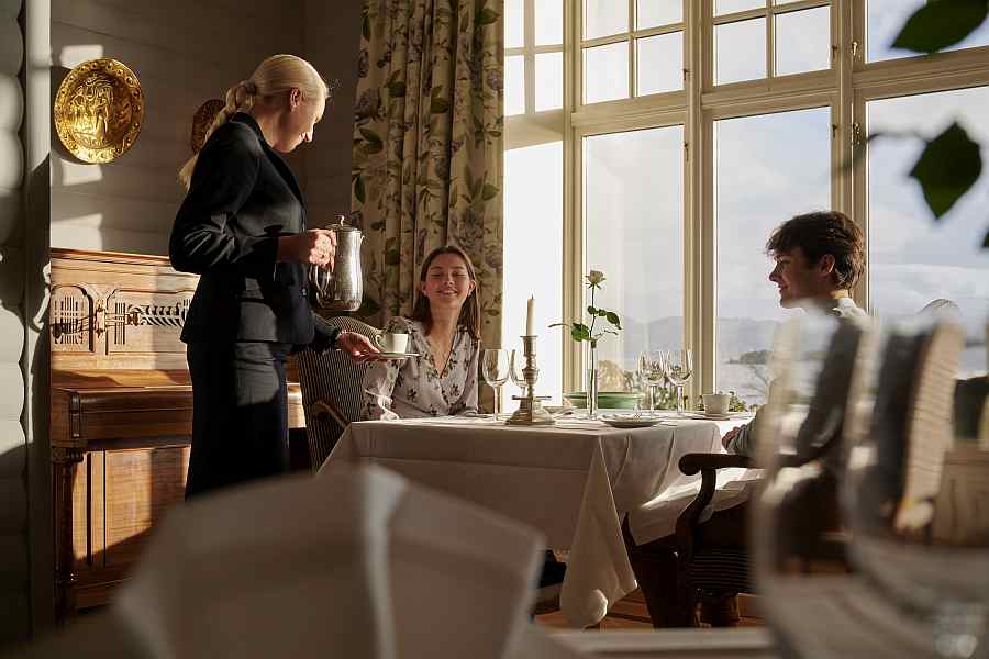 Theedrinken in Noorwegen