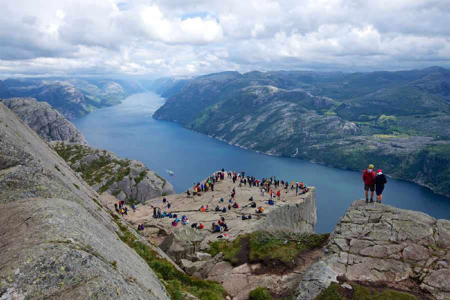 Hike naar Preikestolen