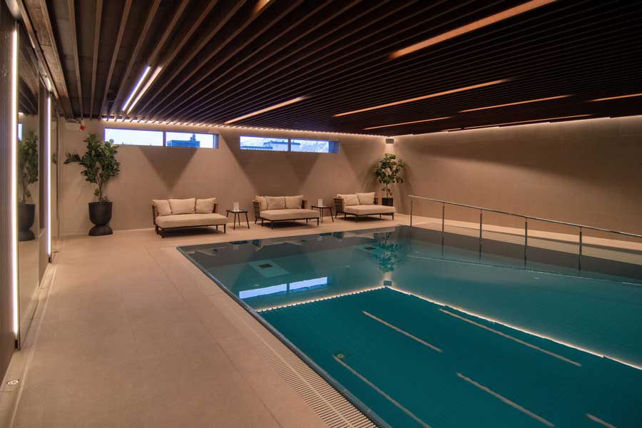 Zwembad van St Elisabeth Hotel